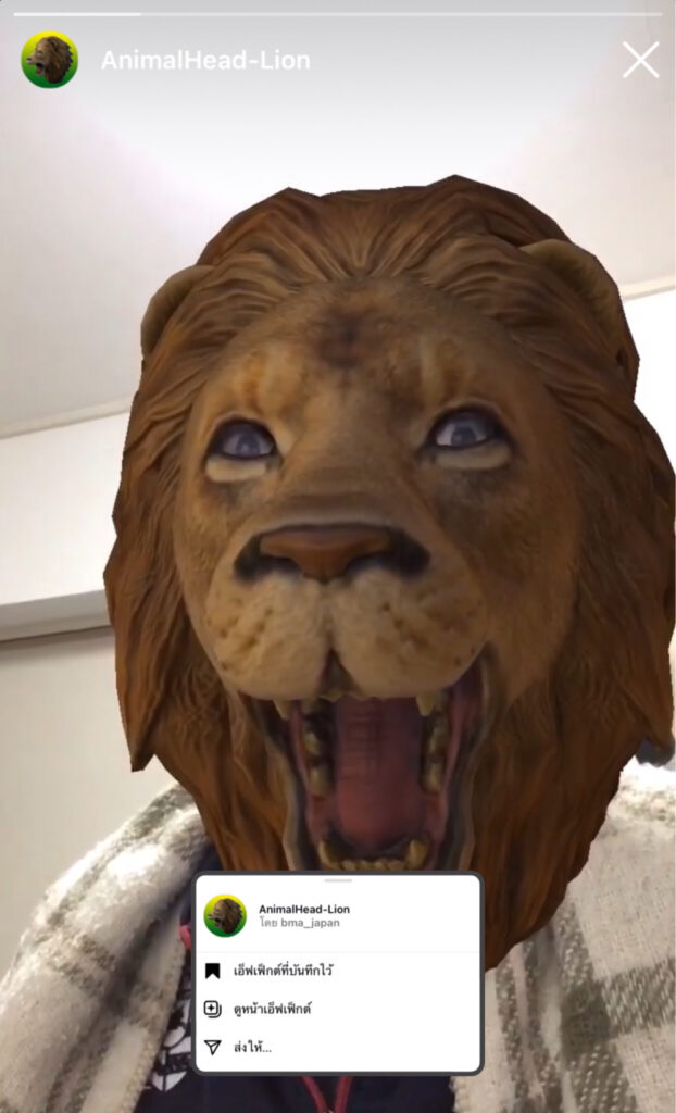 ชื่อ AnimalHead-Lion โดย bam_japan