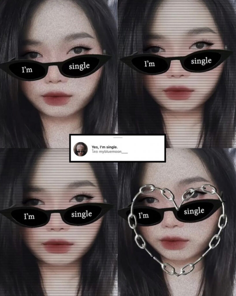ชื่อ Yes,I'm single โดย mybluemoon_