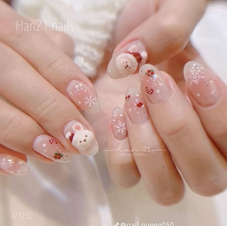 ลายเพ้นท์เล็บคริสต์มาส - IYou Beauty