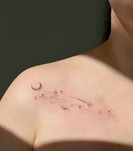 12ไอเดียรอยสักไหล่ - IYou Beauty