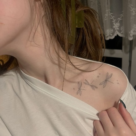 1ไอเดียรอยสักไหล่ - IYou Beauty