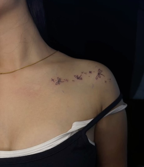 2ไอเดียรอยสักไหล่ - IYou Beauty