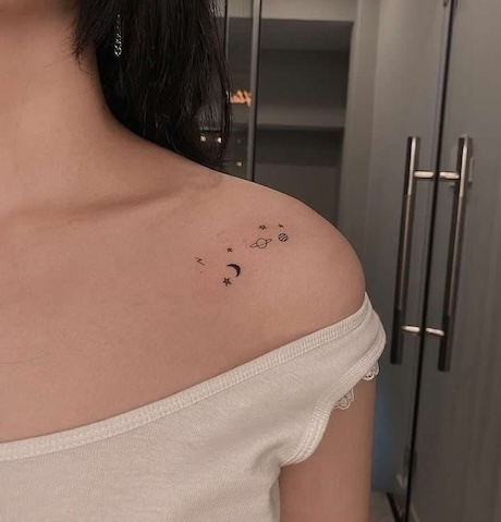 4ไอเดียรอยสักไหล่ - IYou Beauty