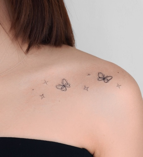 5ไอเดียรอยสักไหล่ - IYou Beauty